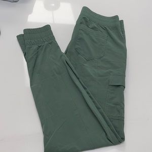 North face Cargo/jogger pants dark mint green